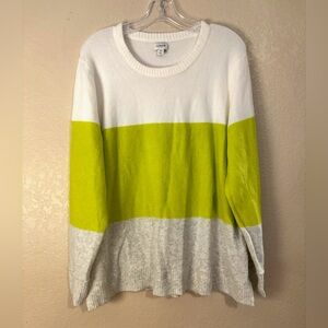 JCrew Sweater colorblock
